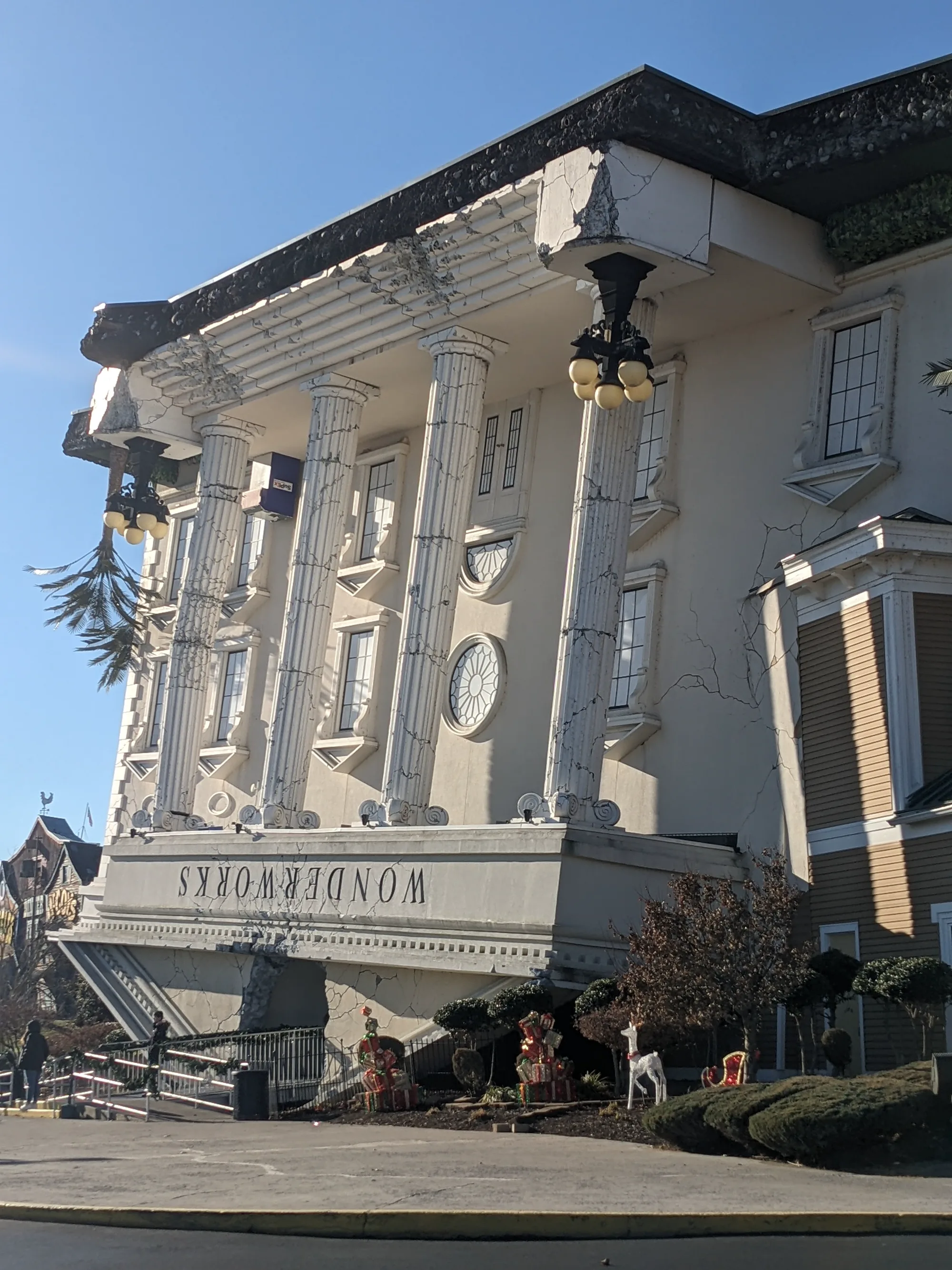 WonderWorks exterior in Pigeon Forge